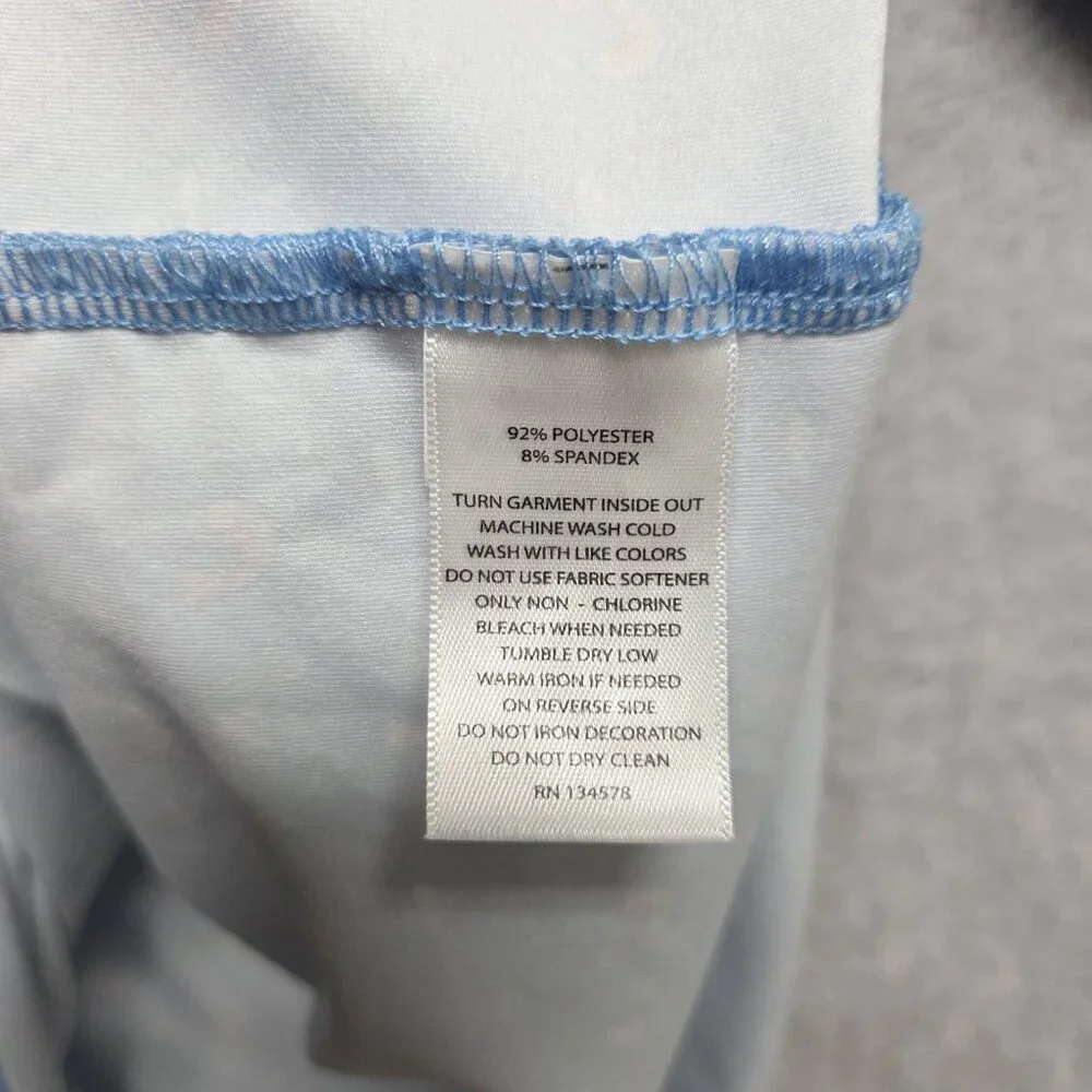 Vineyard Vines Shirt Mens Large OTG Sankaty Performance Polo Shrimp Cocktail - Picture 8 of 10